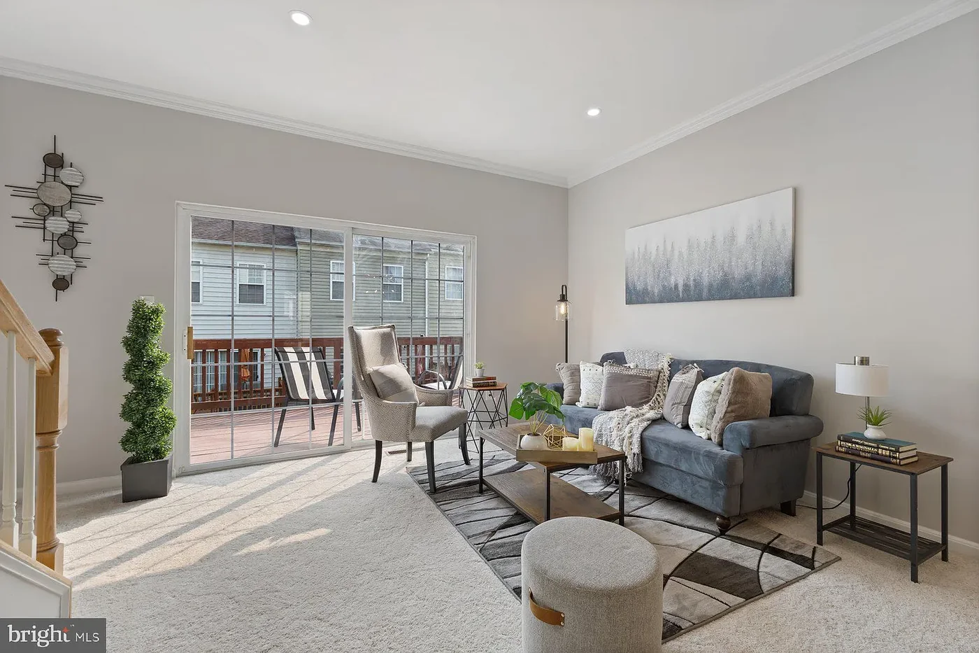 Renovated living room